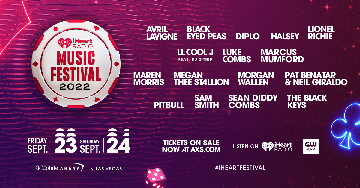 iHeartRadio Music Festival lineup 2025 Saturday